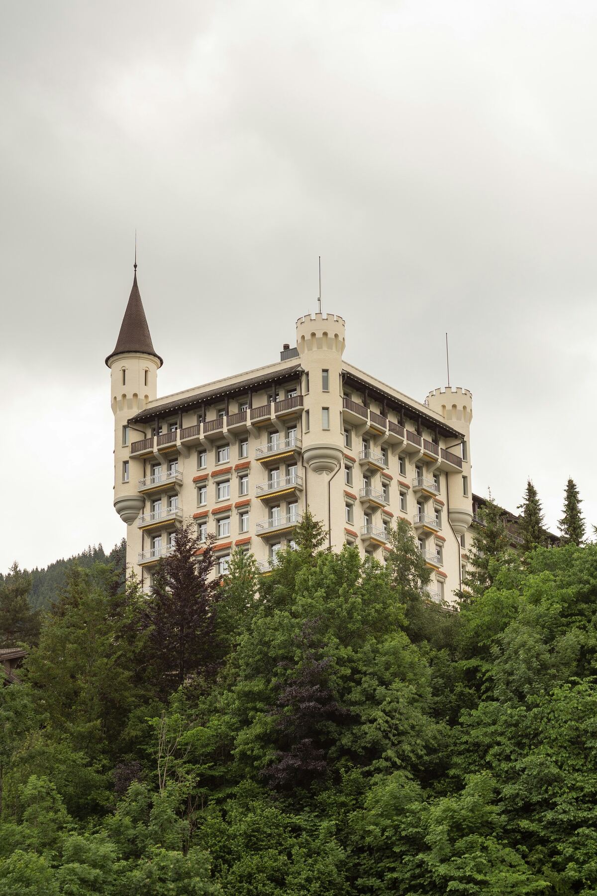 Swiss alpine hotel